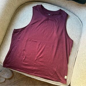 Vuori Energy Top Cerise Heather XS Women Performance Tank